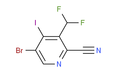 AM223401 | 1806920-97-7 | 5-Bromo-2-cyano-3-(difluoromethyl)-4-iodopyridine