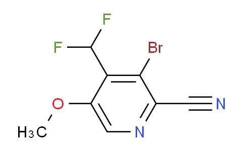 AM223404 | 1805230-72-1 | 3-Bromo-2-cyano-4-(difluoromethyl)-5-methoxypyridine