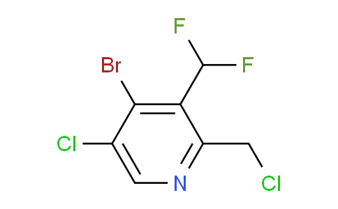 AM223406 | 1805373-91-4 | 4-Bromo-5-chloro-2-(chloromethyl)-3-(difluoromethyl)pyridine