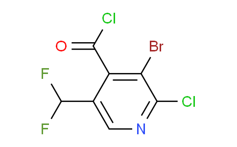 AM223416 | 1805341-80-3 | 3-Bromo-2-chloro-5-(difluoromethyl)pyridine-4-carbonyl chloride