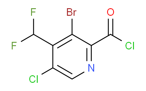 AM223418 | 1806040-21-0 | 3-Bromo-5-chloro-4-(difluoromethyl)pyridine-2-carbonyl chloride