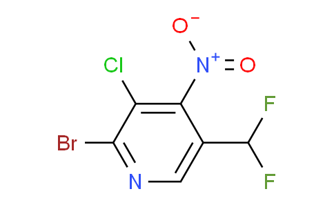 AM223419 | 1803689-27-1 | 2-Bromo-3-chloro-5-(difluoromethyl)-4-nitropyridine