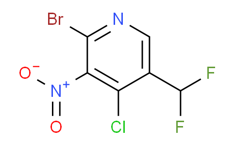 AM223420 | 1803689-36-2 | 2-Bromo-4-chloro-5-(difluoromethyl)-3-nitropyridine