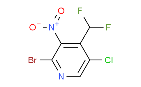 AM223421 | 1804725-31-2 | 2-Bromo-5-chloro-4-(difluoromethyl)-3-nitropyridine