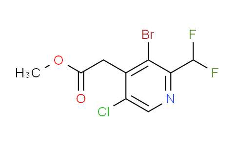 AM223425 | 1805235-46-4 | Methyl 3-bromo-5-chloro-2-(difluoromethyl)pyridine-4-acetate