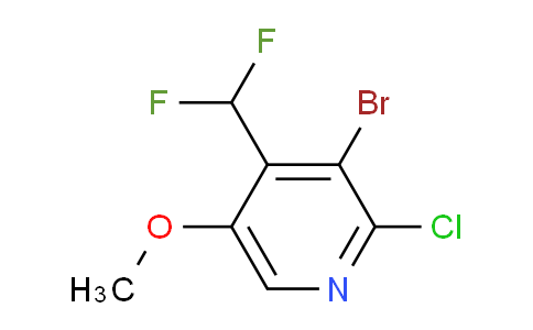 AM223427 | 1805159-18-5 | 3-Bromo-2-chloro-4-(difluoromethyl)-5-methoxypyridine