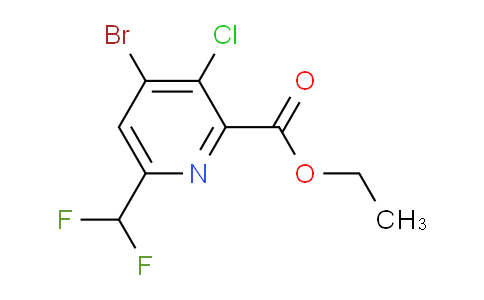 AM223428 | 1805340-81-1 | Ethyl 4-bromo-3-chloro-6-(difluoromethyl)pyridine-2-carboxylate