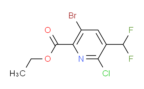 AM223429 | 1804912-80-8 | Ethyl 5-bromo-2-chloro-3-(difluoromethyl)pyridine-6-carboxylate