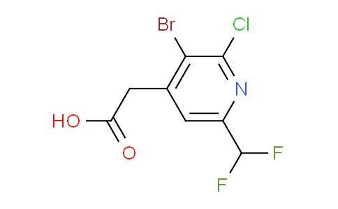 AM223430 | 1806047-50-6 | 3-Bromo-2-chloro-6-(difluoromethyl)pyridine-4-acetic acid