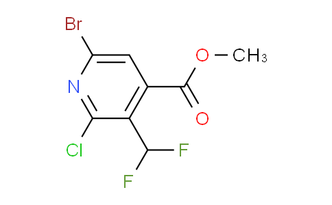 AM223433 | 1806969-86-7 | Methyl 6-bromo-2-chloro-3-(difluoromethyl)pyridine-4-carboxylate