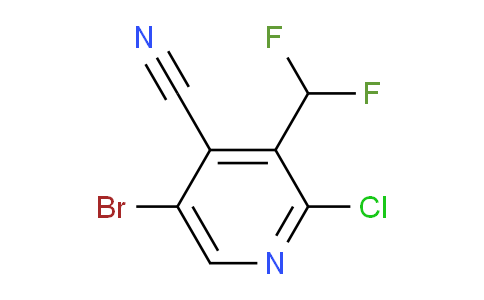 AM223435 | 1805383-23-6 | 5-Bromo-2-chloro-4-cyano-3-(difluoromethyl)pyridine