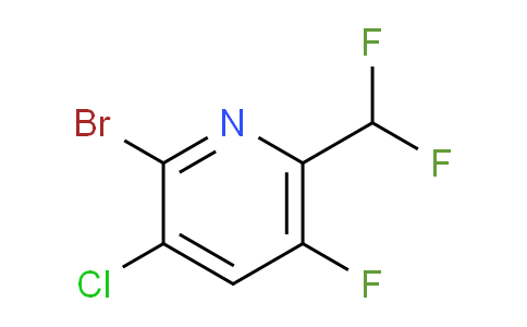 AM223436 | 1805233-97-9 | 2-Bromo-3-chloro-6-(difluoromethyl)-5-fluoropyridine