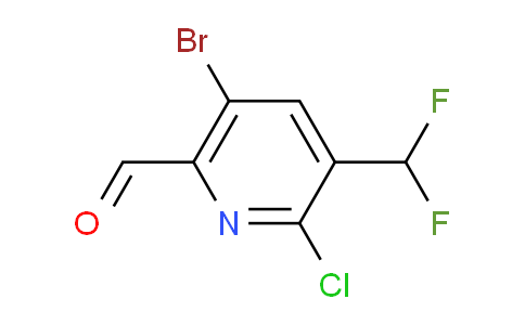 AM223444 | 1806969-08-3 | 5-Bromo-2-chloro-3-(difluoromethyl)pyridine-6-carboxaldehyde