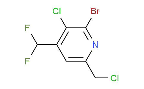 AM223447 | 1805165-84-7 | 2-Bromo-3-chloro-6-(chloromethyl)-4-(difluoromethyl)pyridine
