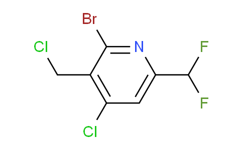 AM223448 | 1805350-34-8 | 2-Bromo-4-chloro-3-(chloromethyl)-6-(difluoromethyl)pyridine