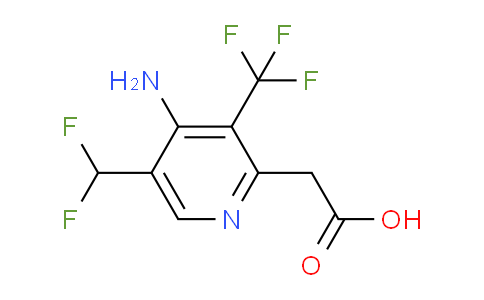AM223449 | 1805348-69-9 | 4-Amino-5-(difluoromethyl)-3-(trifluoromethyl)pyridine-2-acetic acid