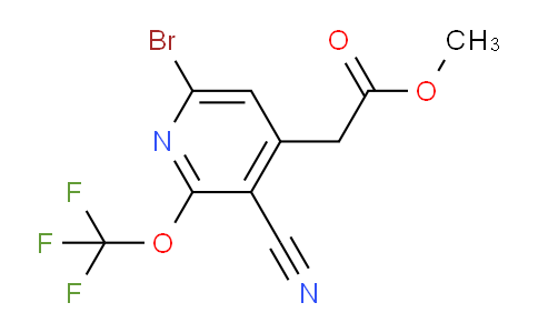 AM22345 | 1803983-84-7 | Methyl 6-bromo-3-cyano-2-(trifluoromethoxy)pyridine-4-acetate