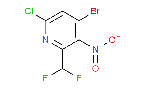 AM223451 | 1804725-50-5 | 4-Bromo-6-chloro-2-(difluoromethyl)-3-nitropyridine