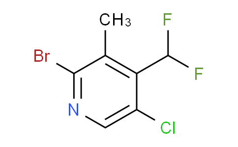 AM223458 | 1805384-02-4 | 2-Bromo-5-chloro-4-(difluoromethyl)-3-methylpyridine