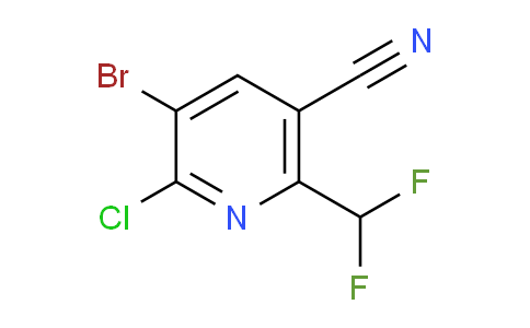 AM223461 | 1806841-06-4 | 3-Bromo-2-chloro-5-cyano-6-(difluoromethyl)pyridine