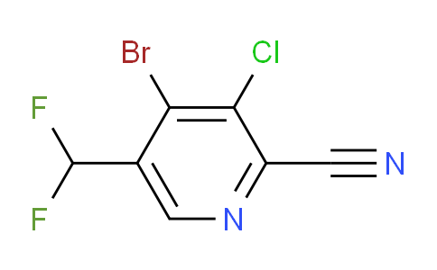 AM223464 | 1805233-86-6 | 4-Bromo-3-chloro-2-cyano-5-(difluoromethyl)pyridine