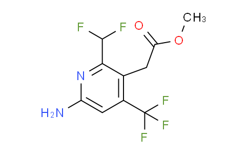 AM223465 | 1805155-23-0 | Methyl 6-amino-2-(difluoromethyl)-4-(trifluoromethyl)pyridine-3-acetate