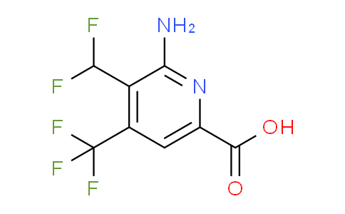 AM223478 | 1806969-25-4 | 2-Amino-3-(difluoromethyl)-4-(trifluoromethyl)pyridine-6-carboxylic acid