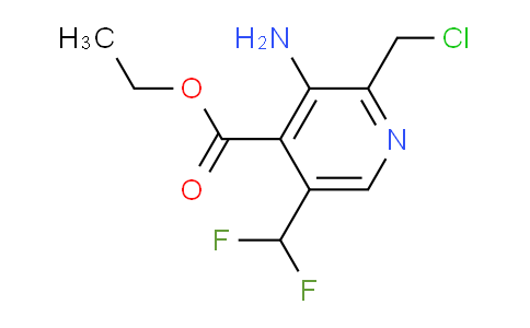 AM223498 | 1806840-97-0 | Ethyl 3-amino-2-(chloromethyl)-5-(difluoromethyl)pyridine-4-carboxylate