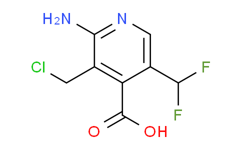 AM223499 | 1805358-39-7 | 2-Amino-3-(chloromethyl)-5-(difluoromethyl)pyridine-4-carboxylic acid