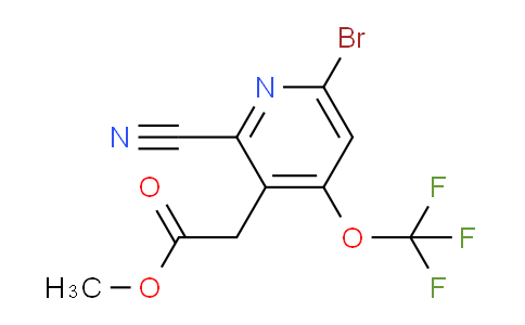 AM22350 | 1803983-92-7 | Methyl 6-bromo-2-cyano-4-(trifluoromethoxy)pyridine-3-acetate