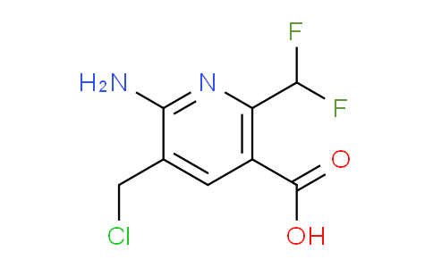 AM223500 | 1806839-60-0 | 2-Amino-3-(chloromethyl)-6-(difluoromethyl)pyridine-5-carboxylic acid