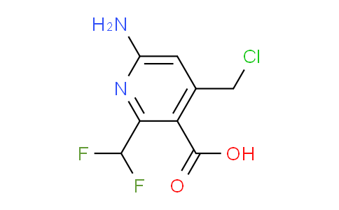 AM223501 | 1804722-77-7 | 6-Amino-4-(chloromethyl)-2-(difluoromethyl)pyridine-3-carboxylic acid