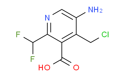 AM223505 | 1805358-75-1 | 5-Amino-4-(chloromethyl)-2-(difluoromethyl)pyridine-3-carboxylic acid