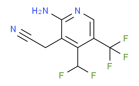 AM223506 | 1806904-63-1 | 2-Amino-4-(difluoromethyl)-5-(trifluoromethyl)pyridine-3-acetonitrile
