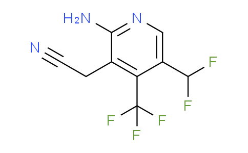 AM223507 | 1805229-82-6 | 2-Amino-5-(difluoromethyl)-4-(trifluoromethyl)pyridine-3-acetonitrile