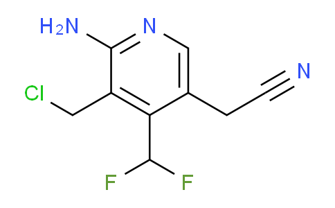 AM223516 | 1804461-95-7 | 2-Amino-3-(chloromethyl)-4-(difluoromethyl)pyridine-5-acetonitrile