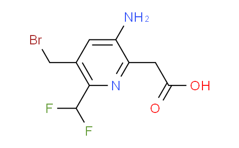 AM223526 | 1805348-32-6 | 3-Amino-5-(bromomethyl)-6-(difluoromethyl)pyridine-2-acetic acid