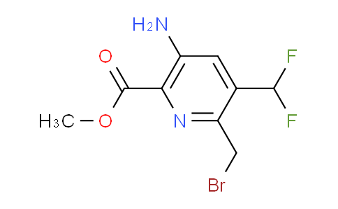 AM223530 | 1804725-61-8 | Methyl 5-amino-2-(bromomethyl)-3-(difluoromethyl)pyridine-6-carboxylate