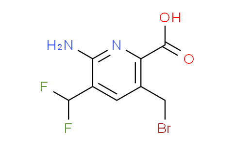 AM223532 | 1805338-61-7 | 2-Amino-5-(bromomethyl)-3-(difluoromethyl)pyridine-6-carboxylic acid