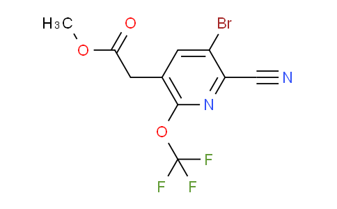 AM22354 | 1803984-07-7 | Methyl 3-bromo-2-cyano-6-(trifluoromethoxy)pyridine-5-acetate