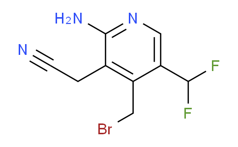 AM223542 | 1805375-51-2 | 2-Amino-4-(bromomethyl)-5-(difluoromethyl)pyridine-3-acetonitrile
