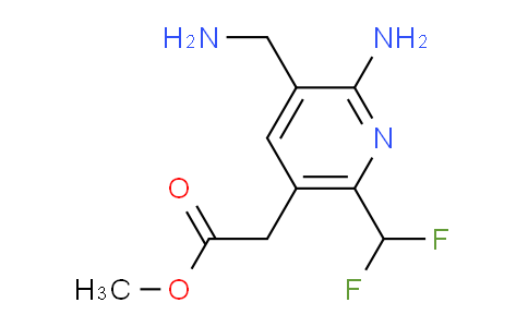 AM223549 | 1805154-53-3 | Methyl 2-amino-3-(aminomethyl)-6-(difluoromethyl)pyridine-5-acetate