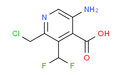 AM223551 | 1804462-69-8 | 5-Amino-2-(chloromethyl)-3-(difluoromethyl)pyridine-4-carboxylic acid