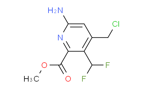 AM223553 | 1806015-65-5 | Methyl 6-amino-4-(chloromethyl)-3-(difluoromethyl)pyridine-2-carboxylate