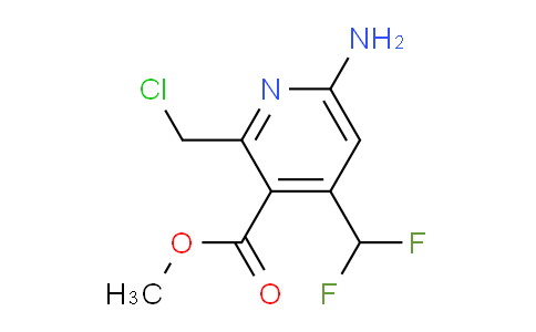 AM223554 | 1805441-59-1 | Methyl 6-amino-2-(chloromethyl)-4-(difluoromethyl)pyridine-3-carboxylate