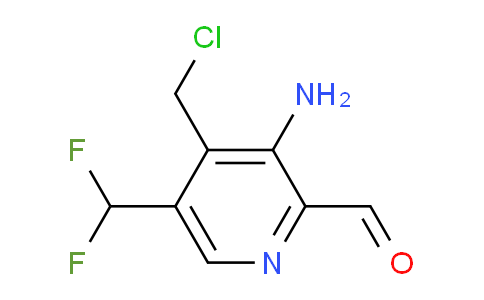 AM223557 | 1806818-06-3 | 3-Amino-4-(chloromethyl)-5-(difluoromethyl)pyridine-2-carboxaldehyde