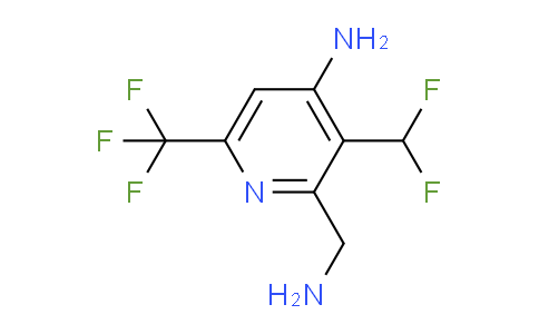 AM223565 | 1806825-34-2 | 4-Amino-2-(aminomethyl)-3-(difluoromethyl)-6-(trifluoromethyl)pyridine