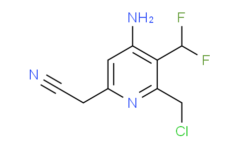 AM223570 | 1805230-42-5 | 4-Amino-2-(chloromethyl)-3-(difluoromethyl)pyridine-6-acetonitrile