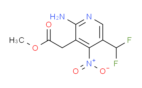 AM223575 | 1805356-05-1 | Methyl 2-amino-5-(difluoromethyl)-4-nitropyridine-3-acetate