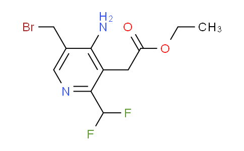 AM223578 | 1805377-92-7 | Ethyl 4-amino-5-(bromomethyl)-2-(difluoromethyl)pyridine-3-acetate